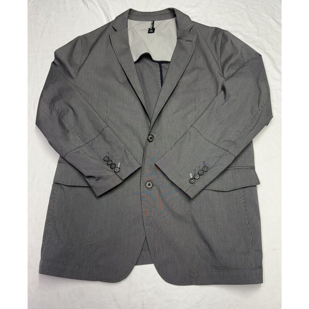 Hugo Boss Modern Fit Sport Blazer Regular Fit Stretch Coat Gray Men’s 44R